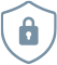 Security padlock icon
